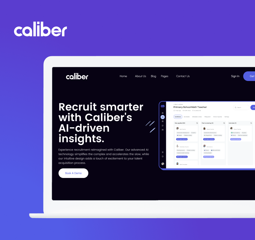 Caliber - InfoSys Development Portfolio
